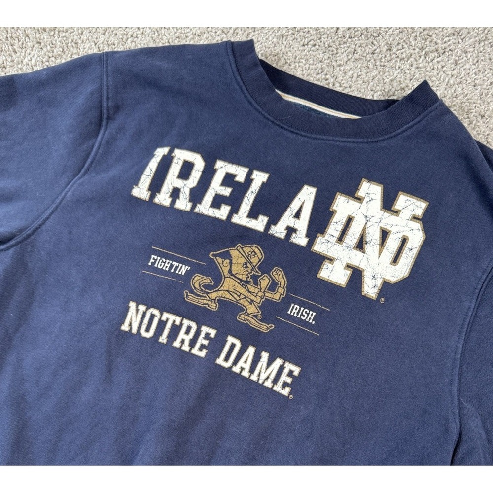Lansdowne Notre Dame Heritage‎ Collection Ireland Fightin Irish Crew Neck Medium - Picture 2 of 8